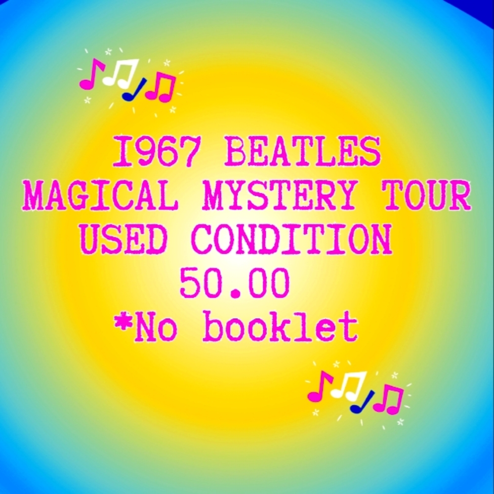 BEATLES 1967 Magical Mystery Tour Vinyl